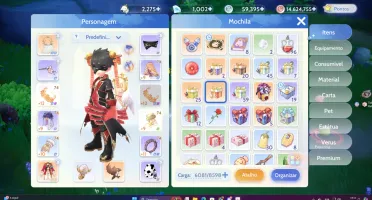 Conta Ragnarok Archer, level 77 / 192k POWER.