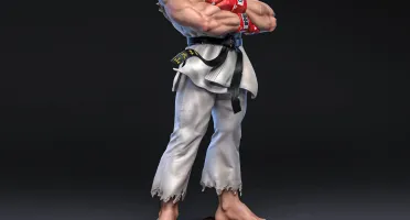 Ryu Street Fighter stl 3d