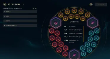 Conta LoL gold 2 , 124 skins épicas, 6 pag de runa completas