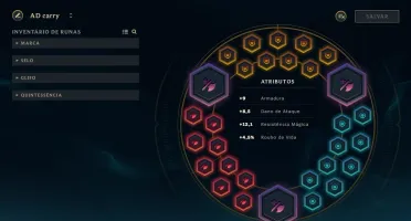 Conta LoL gold 2 , 124 skins épicas, 6 pag de runa completas