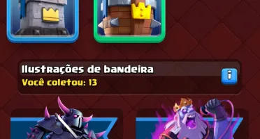 Conta clash royale bem evoluída.