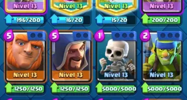 Conta nível 14 Clash Royale