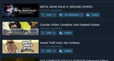 VENDO CONTA STEAM "COM MAIS DE 8 ANOS E COM 26 JOGOS".