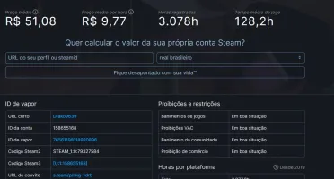 VENDO CONTA STEAM "COM MAIS DE 8 ANOS E COM 26 JOGOS".