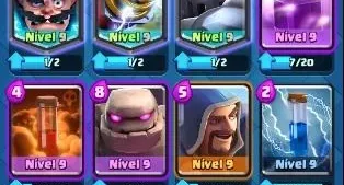 Conta clash royal arena 11 quase todas as cartas