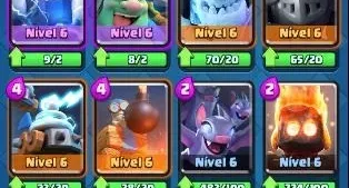 Conta clash royal arena 11 quase todas as cartas