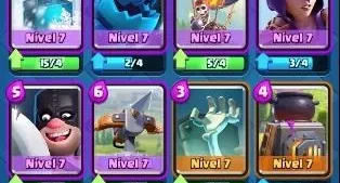 Conta clash royal arena 11 quase todas as cartas