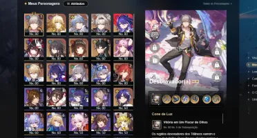 Honkai: Star Rail (HSR) - Conta endgame excelente