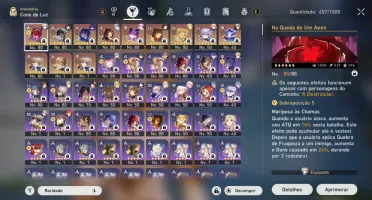 Honkai: Star Rail (HSR) - Conta endgame excelente