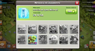 Conta Clash Of Clans Cv 12 Com 5K De Gemas