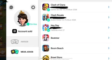 Conta Clash Of Clans Cv 12 Com 5K De Gemas