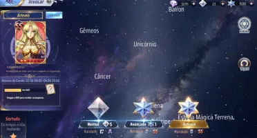 SAINT SEIYA AWAKENING - COM GEMAS AVANÇADAS E LIVROS