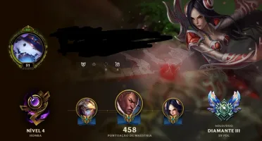 CONTA D3 10 RUNEPAGES 129 champs 90 skins 60% WINRATE