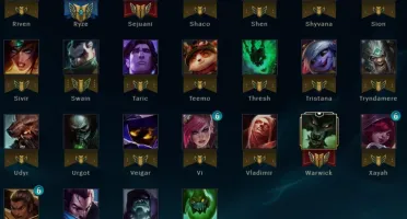 Lol Platina 4-Borda Diamante5(Season 7)-82Heroes 22 Skins