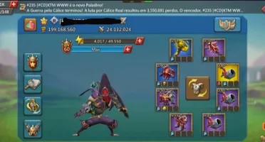 CONTA LORDS MOBILE T4