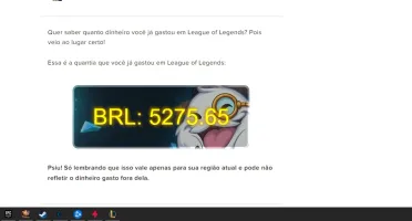 Conta LOL