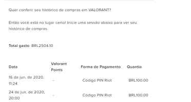 Conta Valorant e League of Legends Raridade