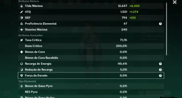 CONTA GENSHIM IMPACT AR 57 TOP +177 DESEJOS