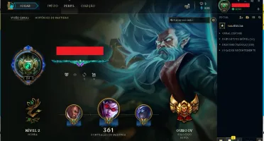 Lol 79 Skins - Season Passada Platina Atualmente Gold