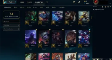 ( CONTA ) PLATINA IV SMURF WINRATE 62% +EMAIL+UDYR GUARDIÃO