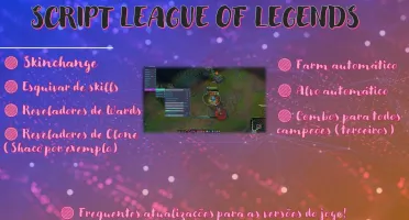 SCRIPT LEAGUE OF LEGENDS (PLANO MENSAL)