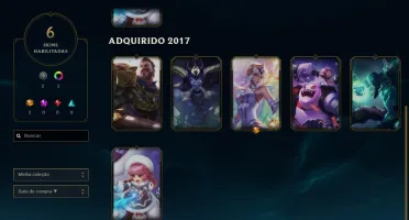 Conta lol gold 2 lux elementalista