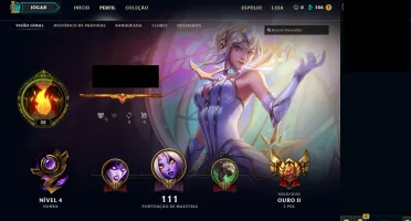 Conta lol gold 2 lux elementalista