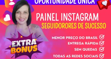 SEGUIDORES Todas As Redes Sociais - Menor Preço Do Brasil