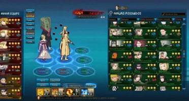 naruto online conta baratinha