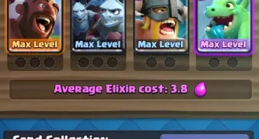 Conta de Clash nível 12.
