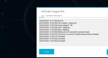 BOT LEAGUE OF LEGENDS + BYPASS VM(Vitalicio)