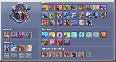 Vendo CV 15 Clash clans