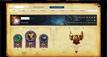 Vendo Conta League of Legends GOLD III