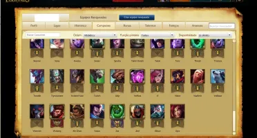 Vendo Conta League of Legends GOLD III