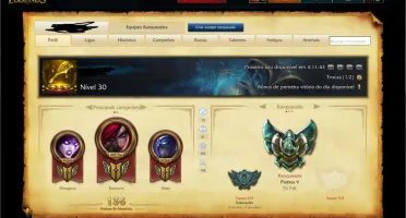 Conta Platina 5- League of Legends