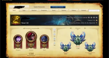 Conta Platina 5- League of Legends