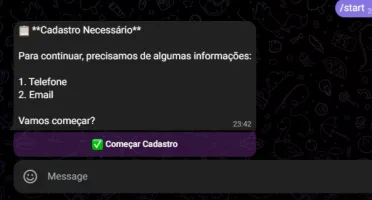 Bot Telegram Criador de Fluxo de Mensagem Personalizada