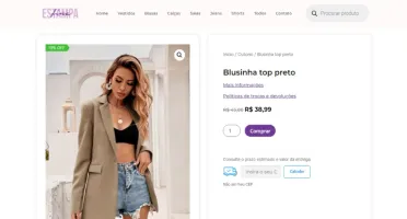 Loja Virtual Woocommerce de Roupas