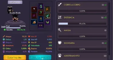 Grind Hero - Arqueiro 270+ /  Top 4 Dist