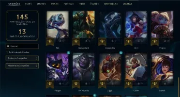 Conta League of Legends Barata