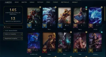 Conta League of Legends Barata