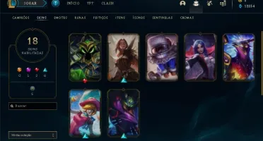 Conta League of Legends Barata