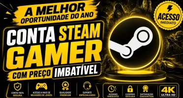 Coleção de Jogos PC Conta Steam