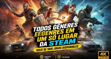 Coleção de Jogos PC Conta Steam