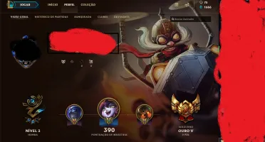 Conta GOLD V com 161 skins