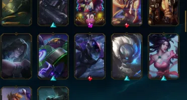 CONTA LEAGUE OF LEGENDS BASICA 49 SKINS