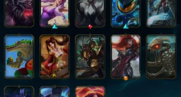 CONTA LEAGUE OF LEGENDS BASICA 49 SKINS