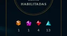 CONTA LEAGUE OF LEGENDS BASICA 49 SKINS