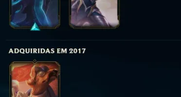 CONTA LEAGUE OF LEGENDS BASICA 49 SKINS