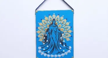 Quadro Mandala Iemanjá P